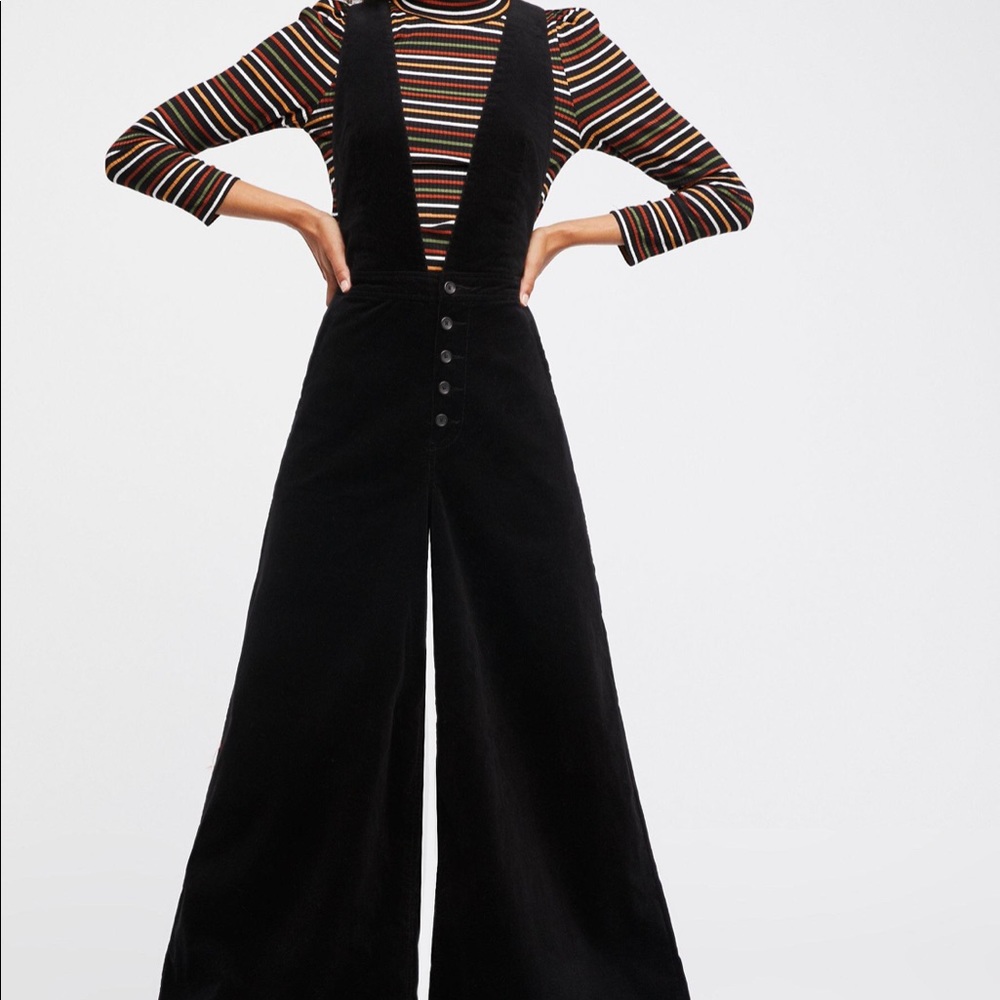 Black Old School Love Jumpsuit